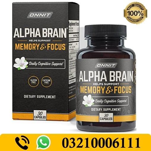 Alpha Brain Memory And Focus In Pakistan