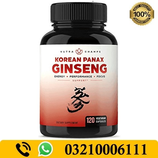 Korean Red Ginseng in Pakistan