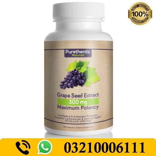 Purethentic Naturals Grape Seed Extract Capsules In Pakistan