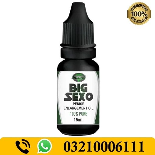 Sabates Big Sexo Penis Enlargement Oil in Pakistan