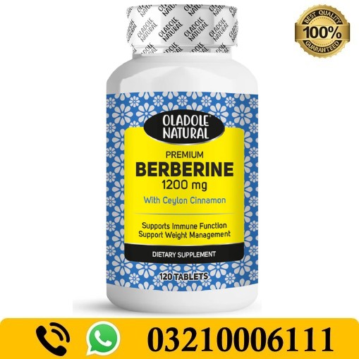 Oladole Natural Premium Berberine 1200mg with Ceylon Cinnamon In Pakistan