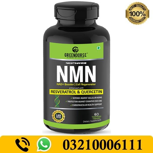 GREENDORSE Nicotinamide NMN with Resveratrol & Quercetin In Pakistan