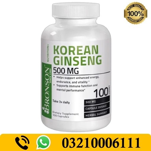 Korean Panax Ginseng Root in Pakistan