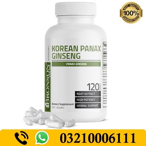 Bronson Korean Panax Ginseng In Pakistan