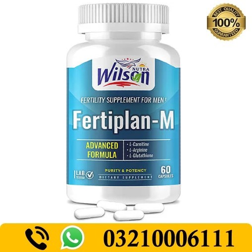 Wilson Nutra Fertiplan-M Fertility Supplements for Men in Pakistan