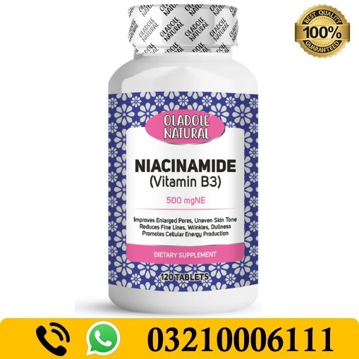 Oladole Natural Niacinamide Vitamin B3 500mgNE In Pakistan