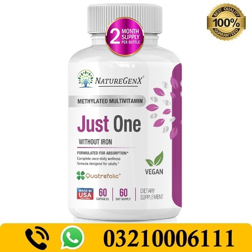 Just One Daily Methylated Multivitamin Capsules In Pakistan