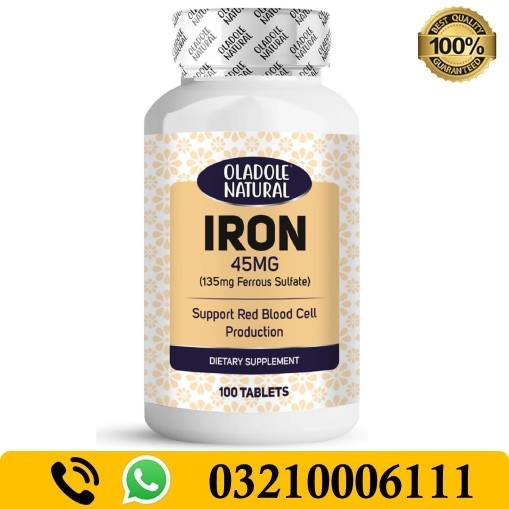 Oladole Natural Iron Supplement 65mg In Pakistan