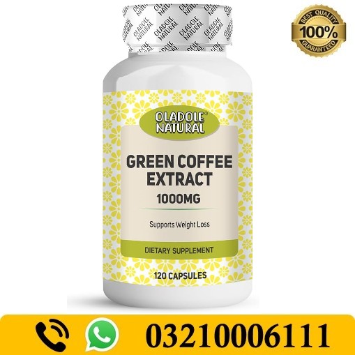 Oladole Natural Green Coffee Bean Extract 1000MG In Pakistan