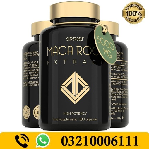 Maca Root Extract 5000mg Supplement Capsules In Pakistan