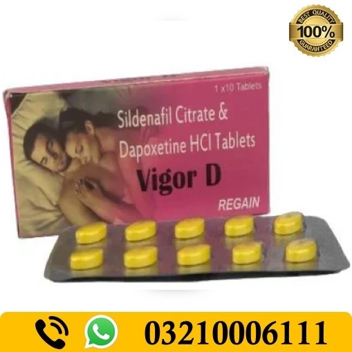 Vigor D Sildenafil & Dapoxetine Tablets