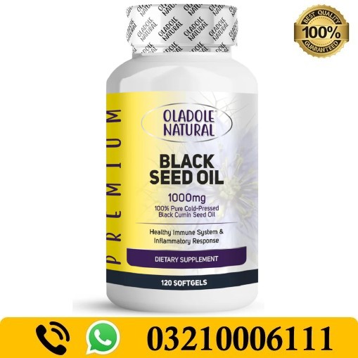 Oladole Natural Black Seed Oil 1000mg In Pakistan