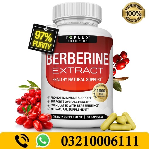 Toplux Nutrition Berberine Extract Capsules In Pakistan