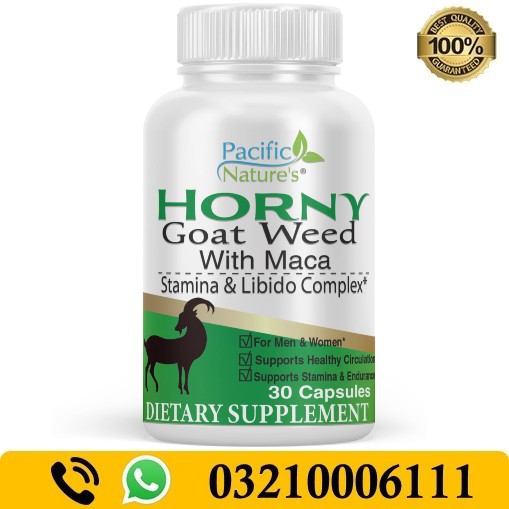 Pacific Nature's Horny Goat Weed 1000 mg Capsules In Pakistan