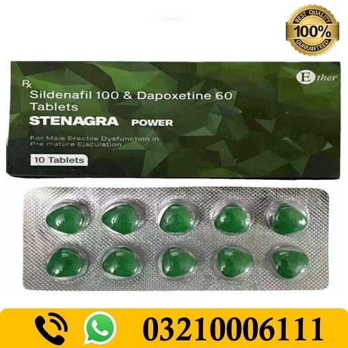 Stenagra Power Dapoxetine Tablets In Pakistan