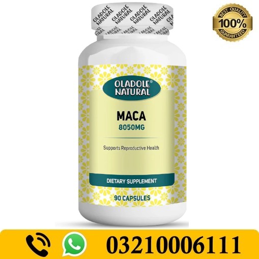 Oladole Natural Organic Maca Root Powder Capsules 8050mg In Pakistan